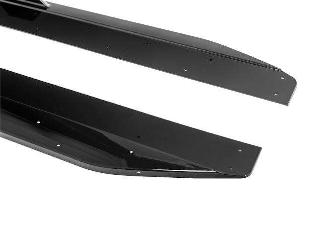 2024-UP FORD MUSTANG S650 | GT350R PERFORMANCE STYLE CARBON FIBER SIDE SKIRTS EXTENSION ROCKER PANELS GROUND EFFECTS